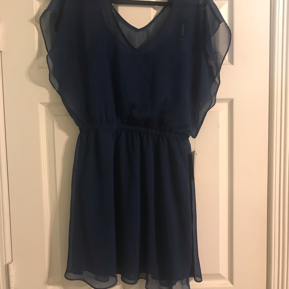 NWT Express Flowy Mini Dress